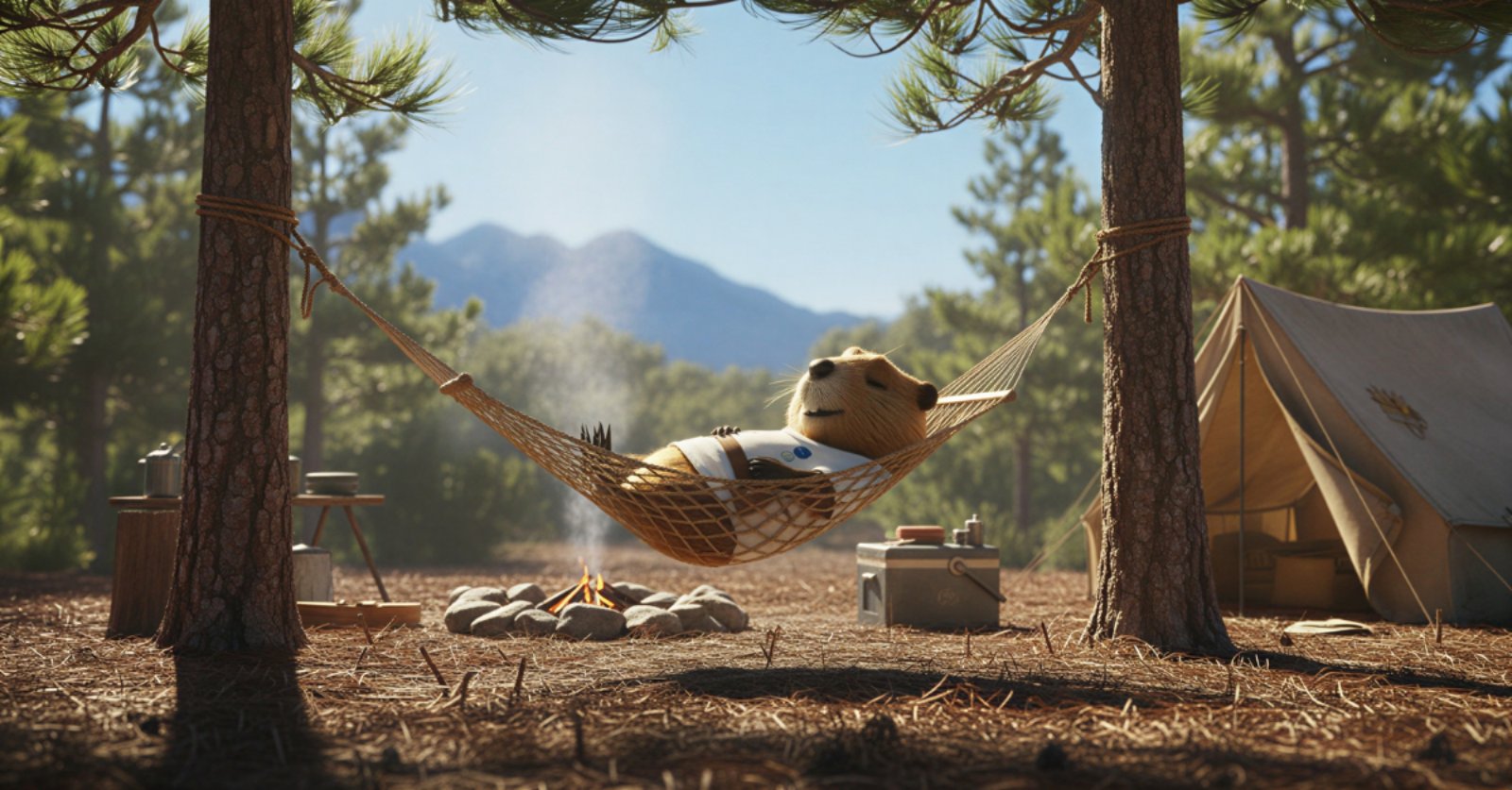 Onze mascotte Boris gaat ook graag op vakantie!