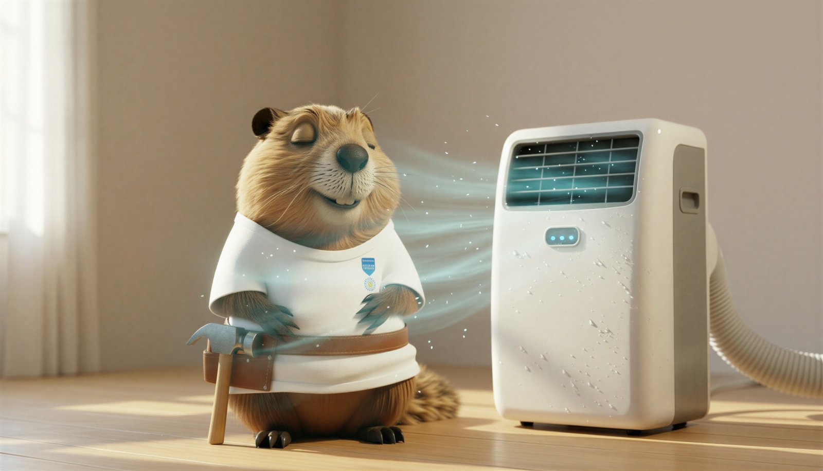 Onze mascotte Boris is fan van de Komodo Frosty