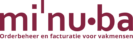 Minuba Corporate logo Bordeaux with text